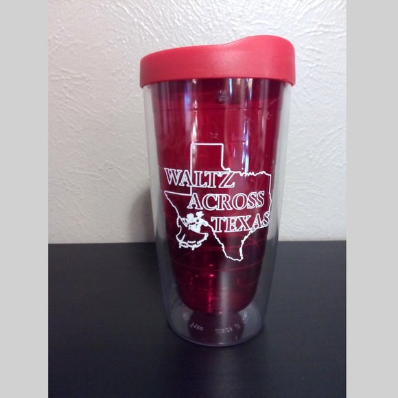 Collectible Souvenir Plastic Tumbler embossed with "Waltz Across Texas" Logo - Picture 7 of 8